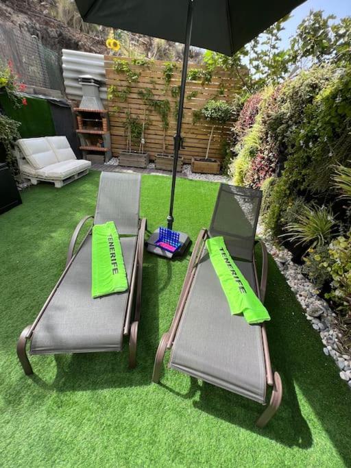 Relaxing Garden Los Cristianos Con Jacuzzi Y Barbacoa Arona  Esterno foto