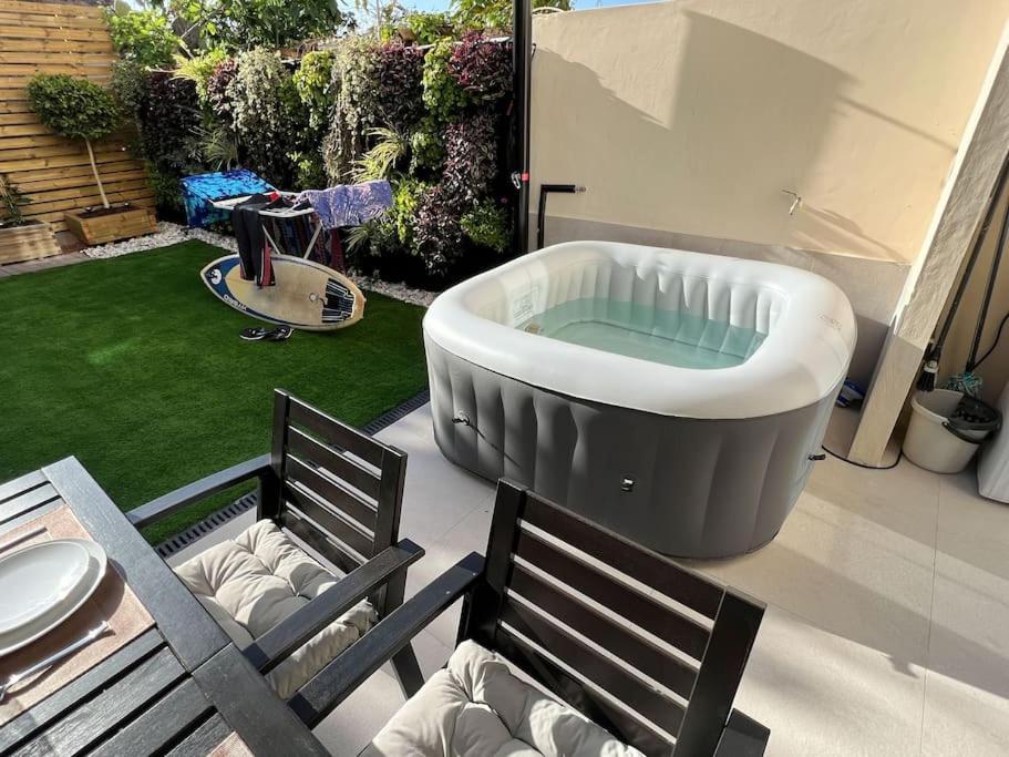 Relaxing Garden Los Cristianos Con Jacuzzi Y Barbacoa Arona  Esterno foto